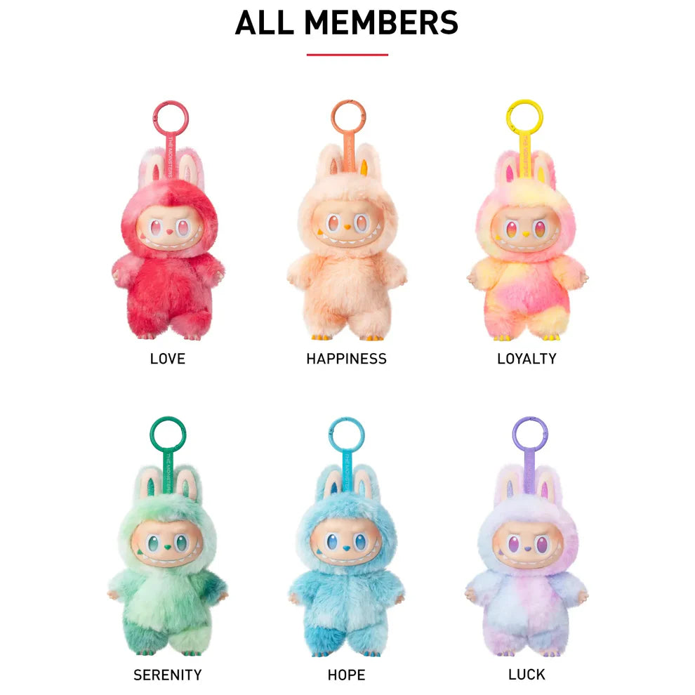 Pop Mart Labubu Keychain The Monsters Big into Energy Series Vinyl Plush Pendant Blind Box Blind Box Figures