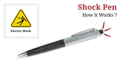 Prank shocking pen