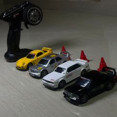 Gyro type Premium RC Drift Car with Light Indicator Speed Remote Control  - Any 1 Model Type C Charging