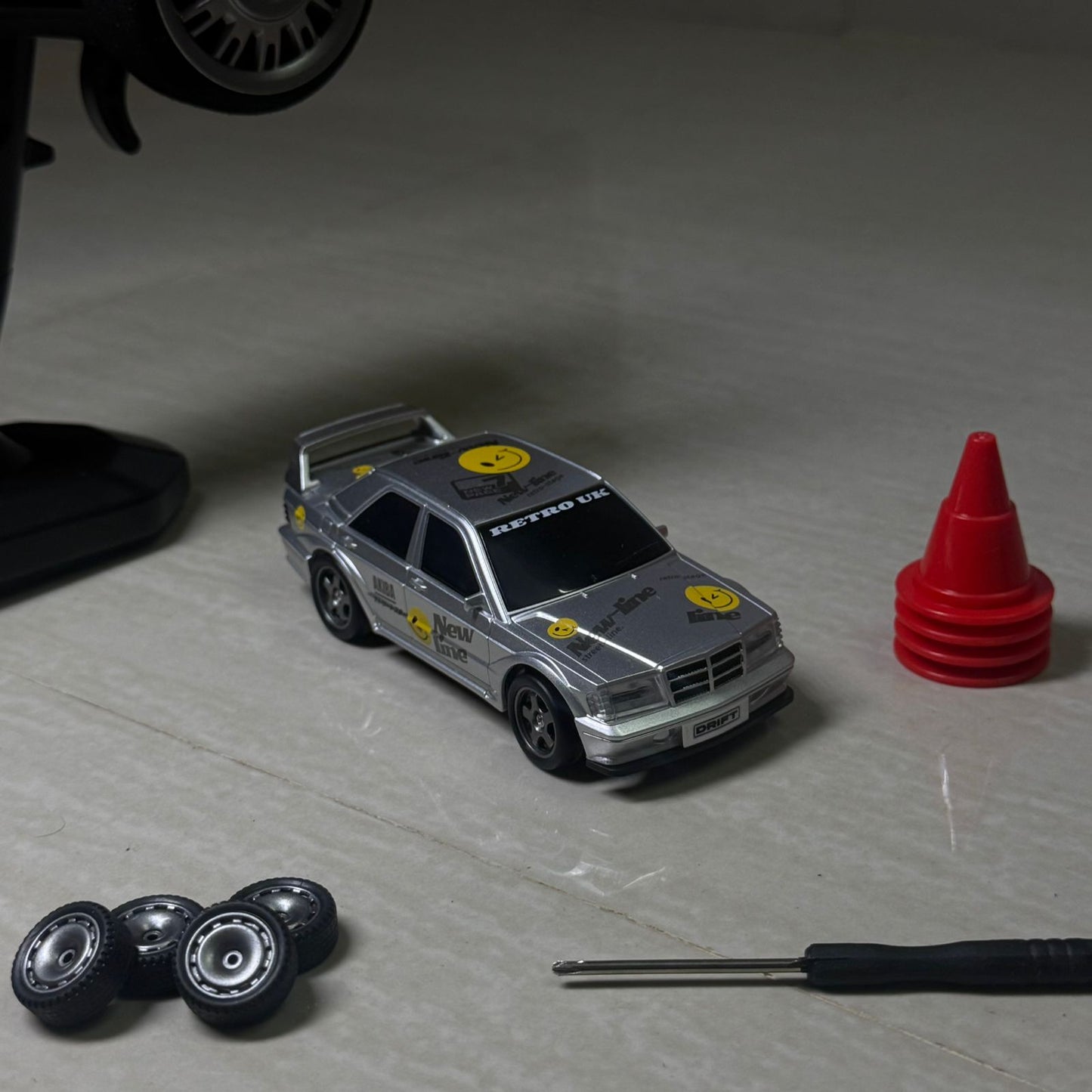 Premium RC Drift Car with Light Indicator Speed Remote Control  - Any 1 Model Type C Charging