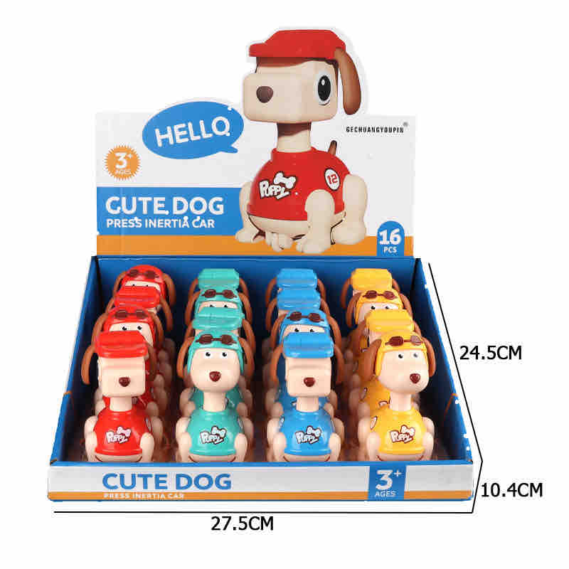 Press and Go cute Dog puppy toy - Any 1 Random