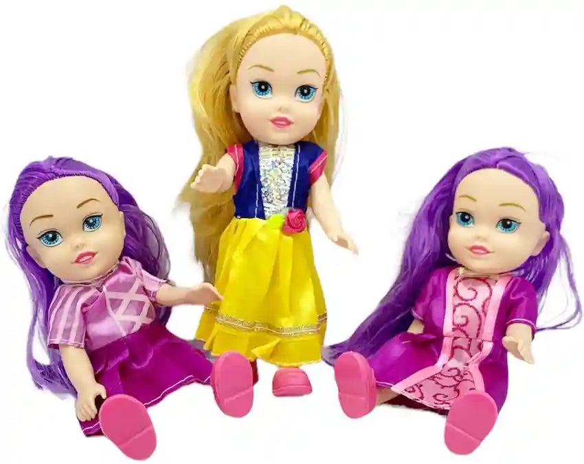 Princess Doll small - Any 1 piece Random colour