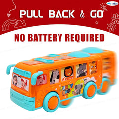 Pull Back Bus Toy Mini Bus For Kids-Any 1