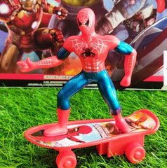 PullBack Skater SpiderMan - Small 1 piece