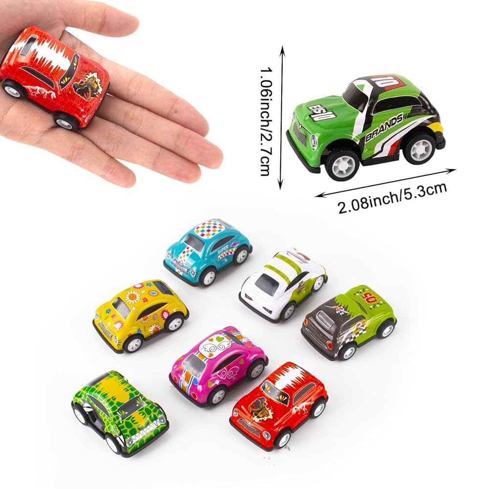 Pull Back Mini Auto Super Power Car Set For Kids- Any color 1 Piece