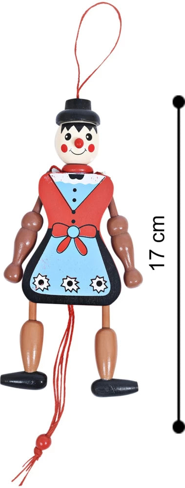 Puppet Joker Pull Rope Toy - Pack of 1 piece