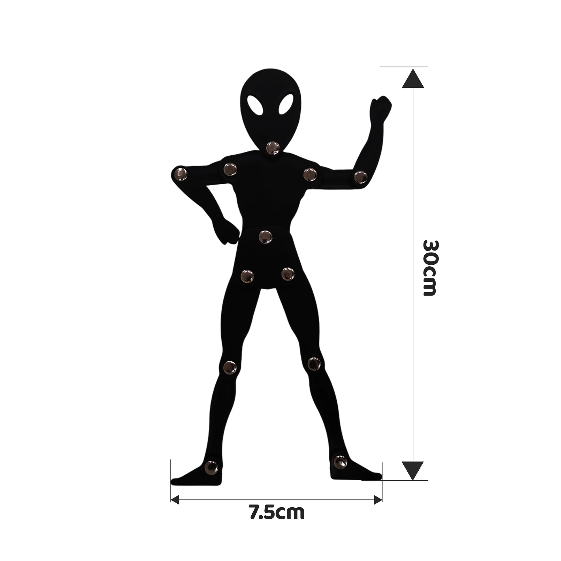 ROBOMAN Action Toy Figure with 24 Activity Cards – Flexible & Interactive Play for Kids (3+ Years)
