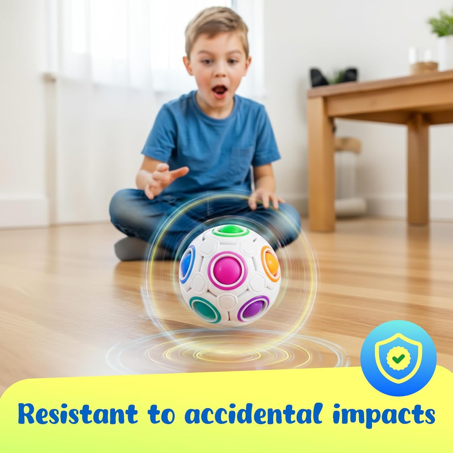 Rainbow Magic Ball Puzzle 3D Puzzle Anti-Stress for Children and Adults