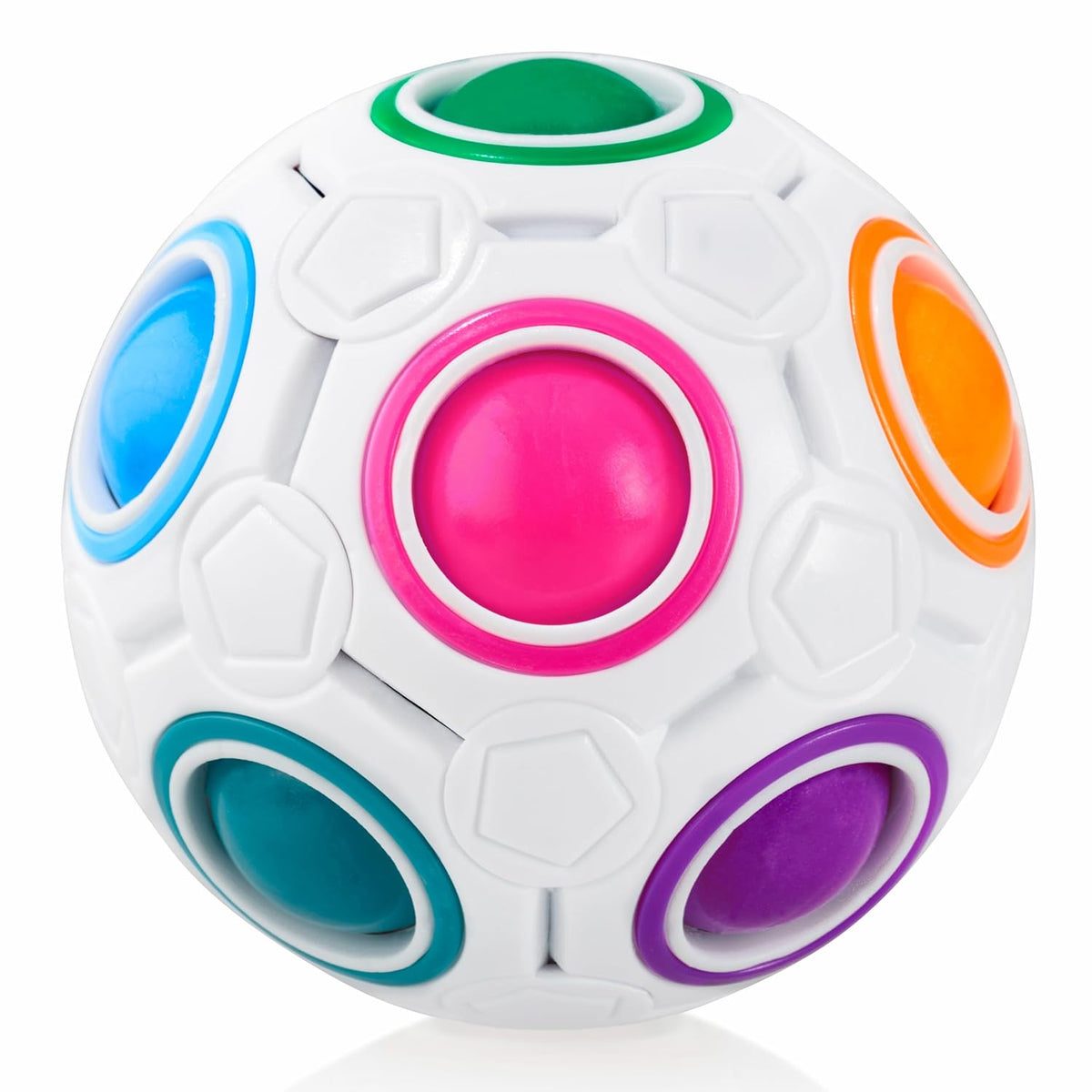 Rainbow Magic Ball Puzzle 3D Puzzle Anti-Stress for Children and Adults