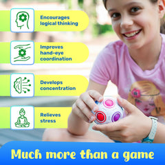 Rainbow Magic Ball Puzzle 3D Puzzle Anti-Stress for Children and Adults