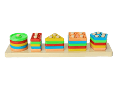 Rancor Geometric Blocks Stacker Toy - Big Size