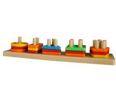 Rancor Geometric Blocks Stacker Toy - Big Size