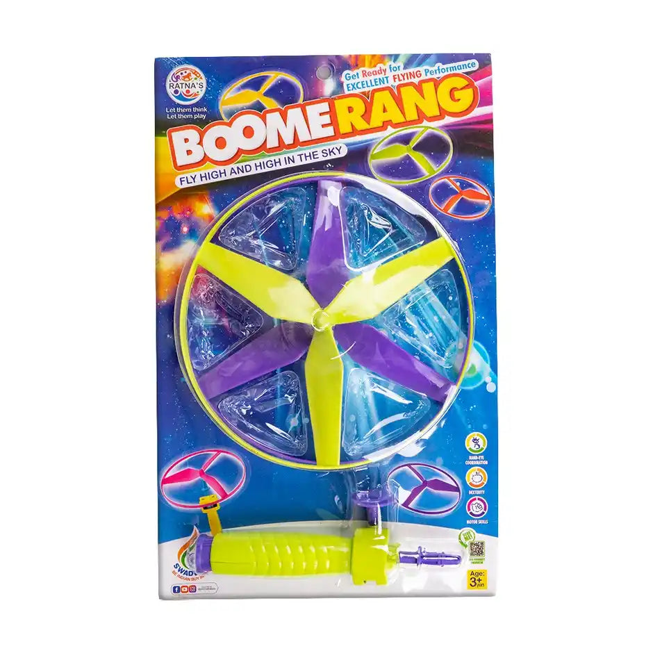 Ratna's Flying Rotor Boomerang - Multicolor