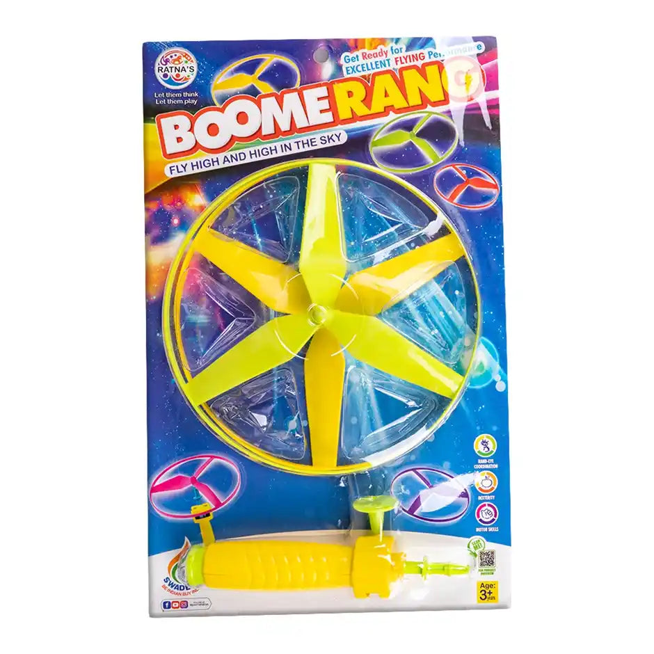 Ratna's Flying Rotor Boomerang - Multicolor