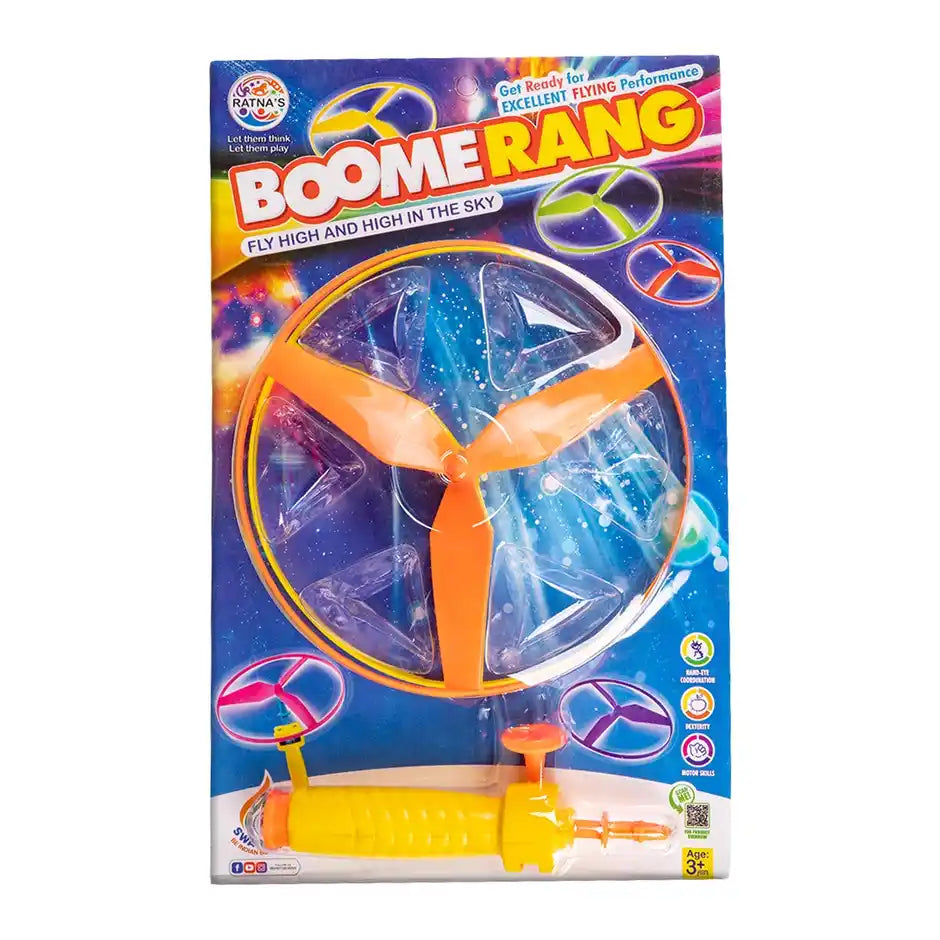 Ratna's Flying Rotor Boomerang - Multicolor