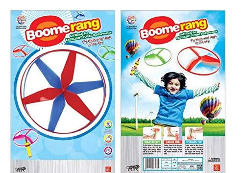 Ratna's Flying Rotor Boomerang - Multicolor