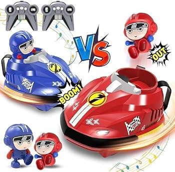 Go Kart Rc bumber Car Fight toy 2 player