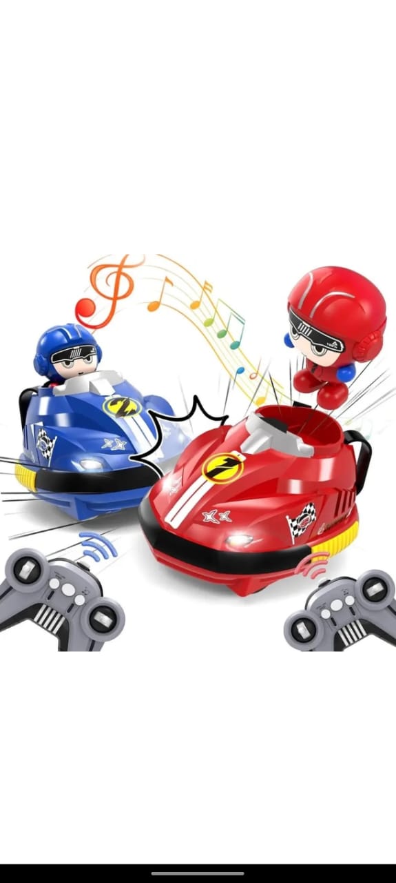 Go Kart Rc bumber Car Fight toy 2 player