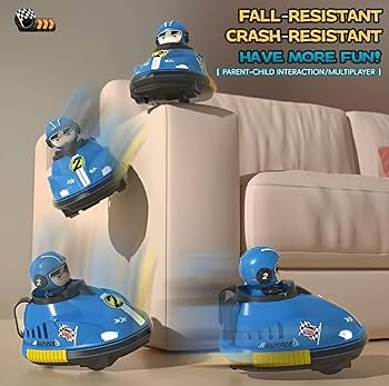 Go Kart Rc bumber Car Fight toy 2 player