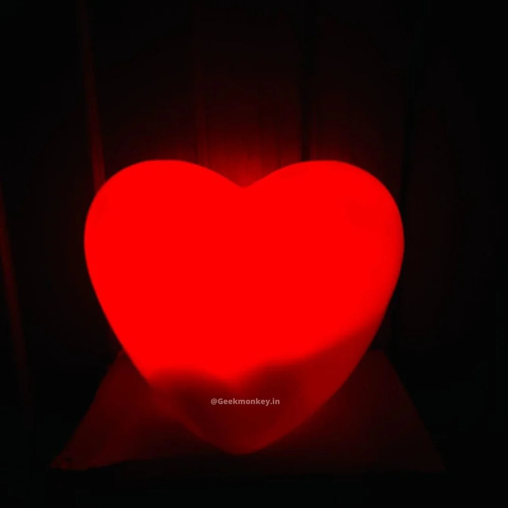 Red Heart LED Light Lamp- small