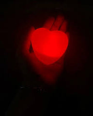 Red Heart LED Light Lamp- small