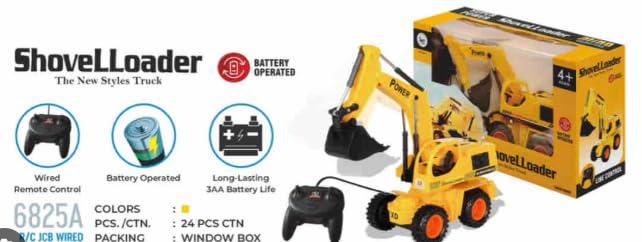 Remote Control Shovel Loader Truck 50 cm Large - RC Truck JCB
