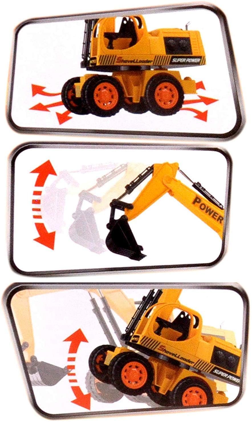 Remote Control Shovel Loader Truck 50 cm Large - RC Truck JCB