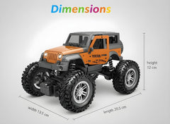 Remote Control Thar Rock Climbing Car for Rechargeable Off-Road Jeep Toy with Mist Spray-Any 1