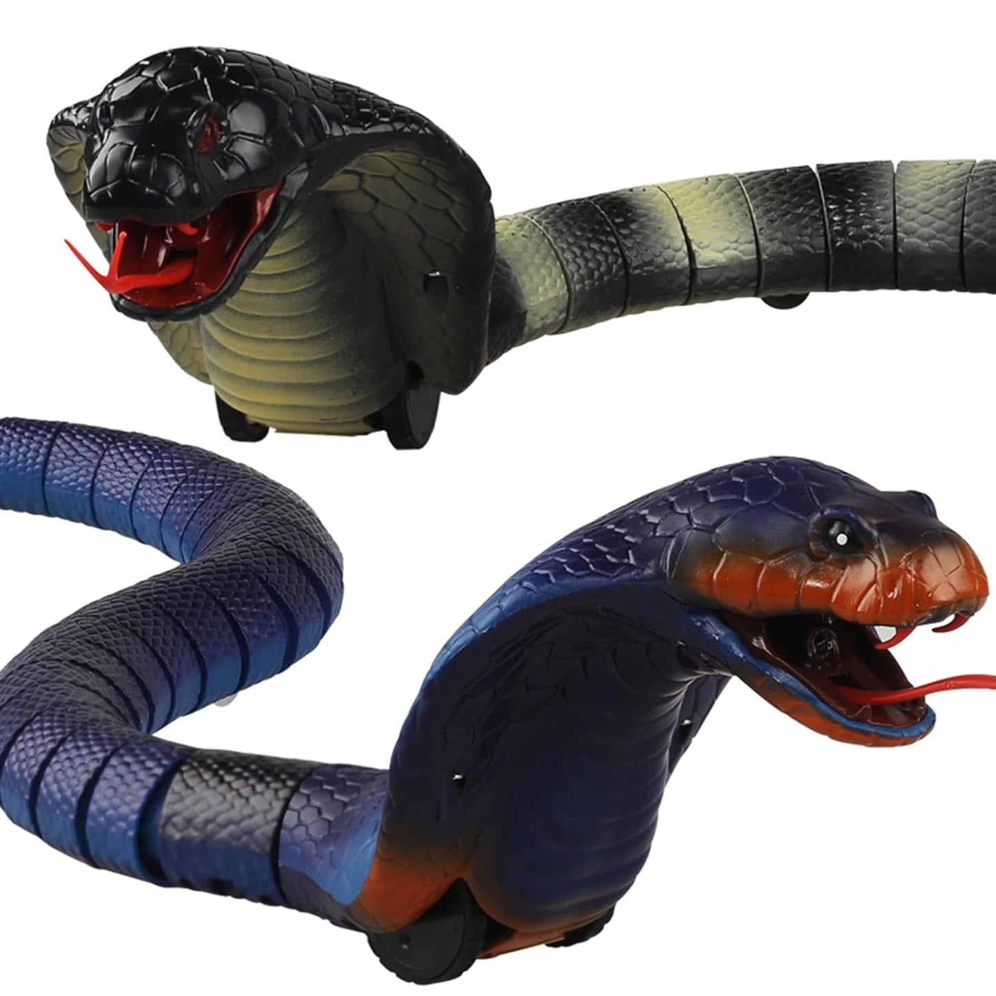 Remote Control Rattlesnake Model Snake Cobra for Kids Party Tricks and Prank