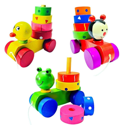 Ring Stacker Pull Along - Pack of 1 Random