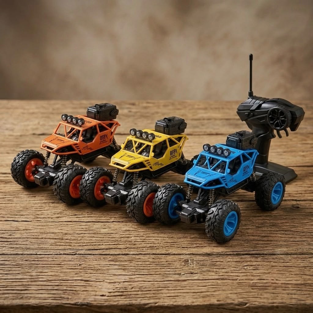 Rock Climber Rock car Remote Control car,Smoke car 1:20 Scale,Metal Body- Monster Truck Rock Crawler Climbing, Easy to Run car, Smoke car Spray car-Any 1