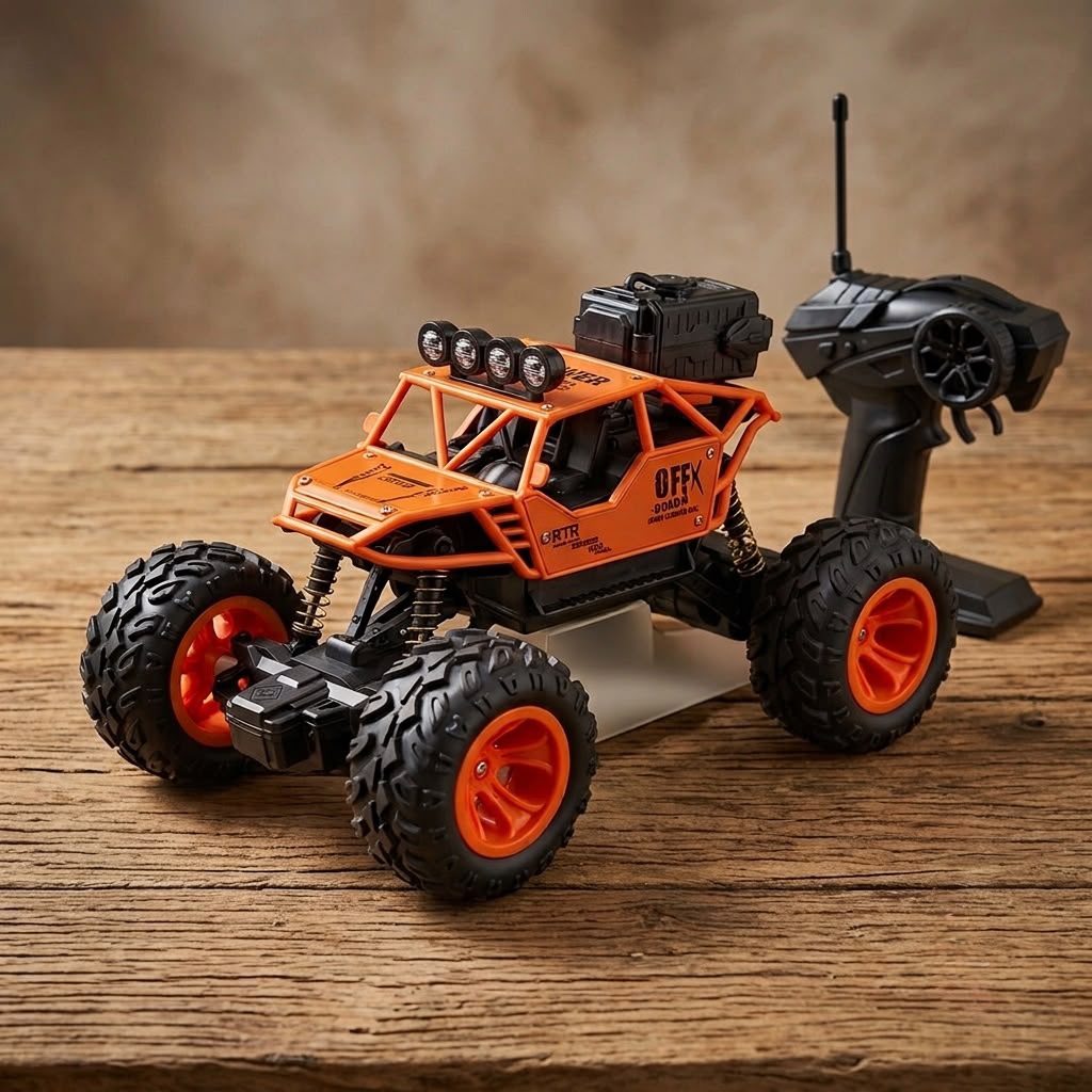 Rock Climber Rock car Remote Control car,Smoke car 1:20 Scale,Metal Body- Monster Truck Rock Crawler Climbing, Easy to Run car, Smoke car Spray car-Any 1