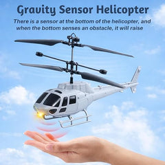 Sensor Control Military Helicopter toy - chargeable