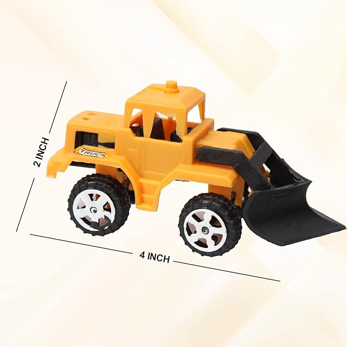 Set of 6 Truck Construction Vehicles Toys for Children- No Return / Exchange