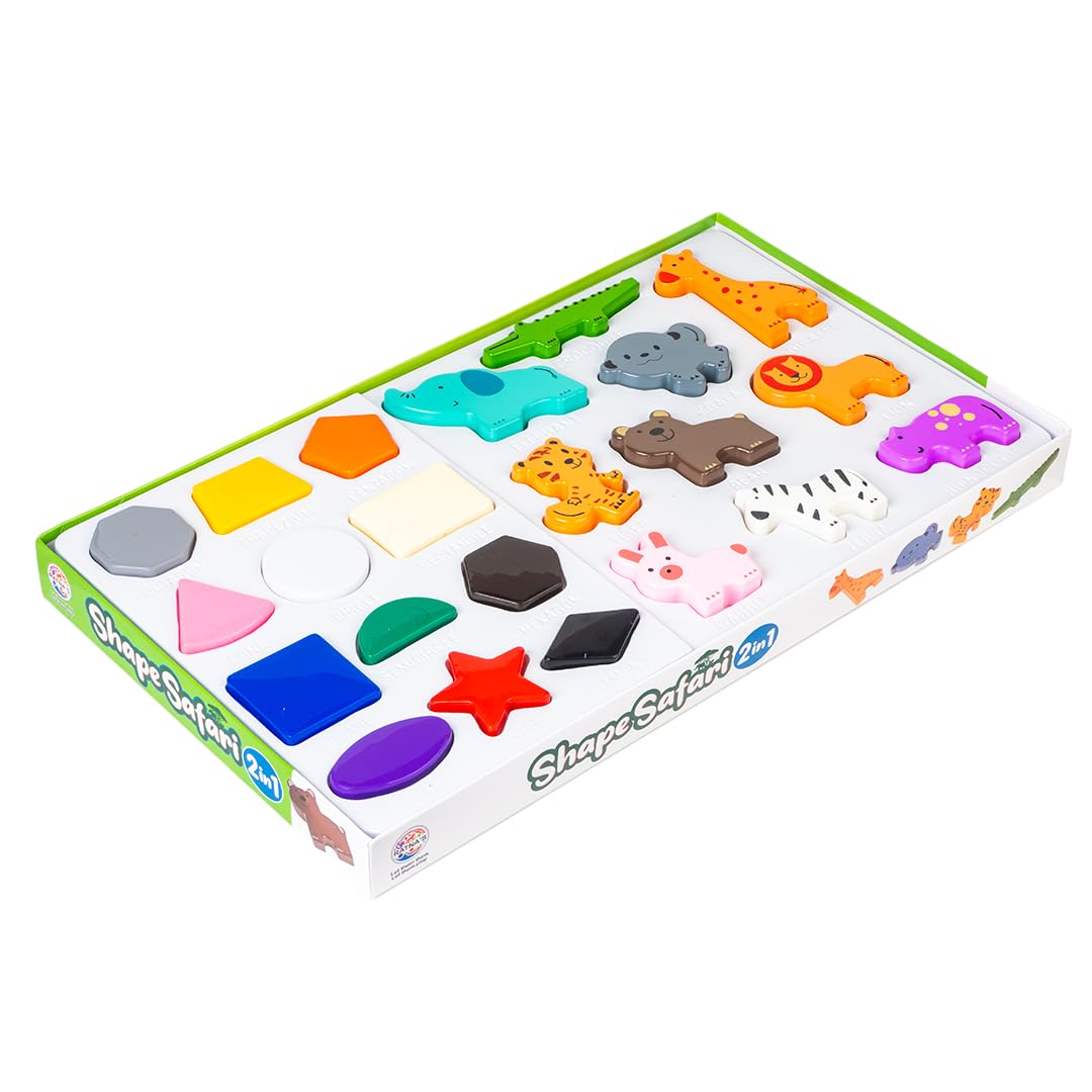Shape Safari 2 in 1 Learning Puzzle