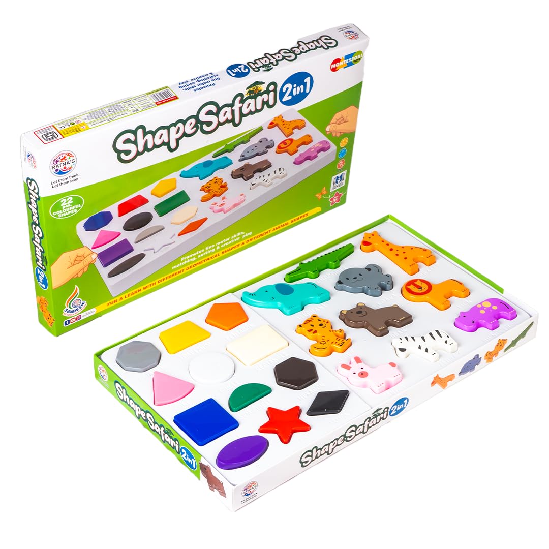 Shape Safari 2 in 1 Learning Puzzle
