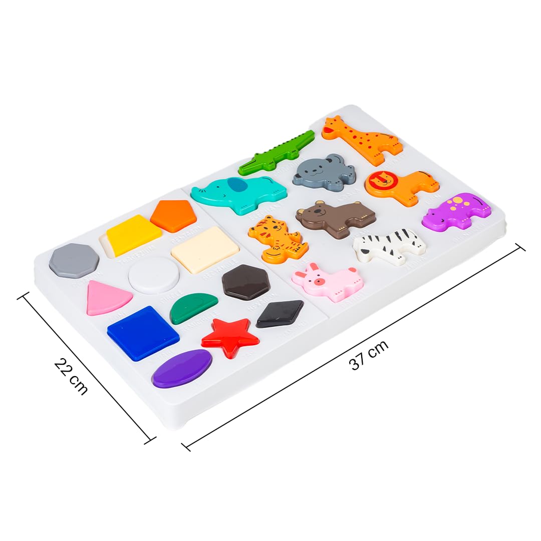 Shape Safari 2 in 1 Learning Puzzle