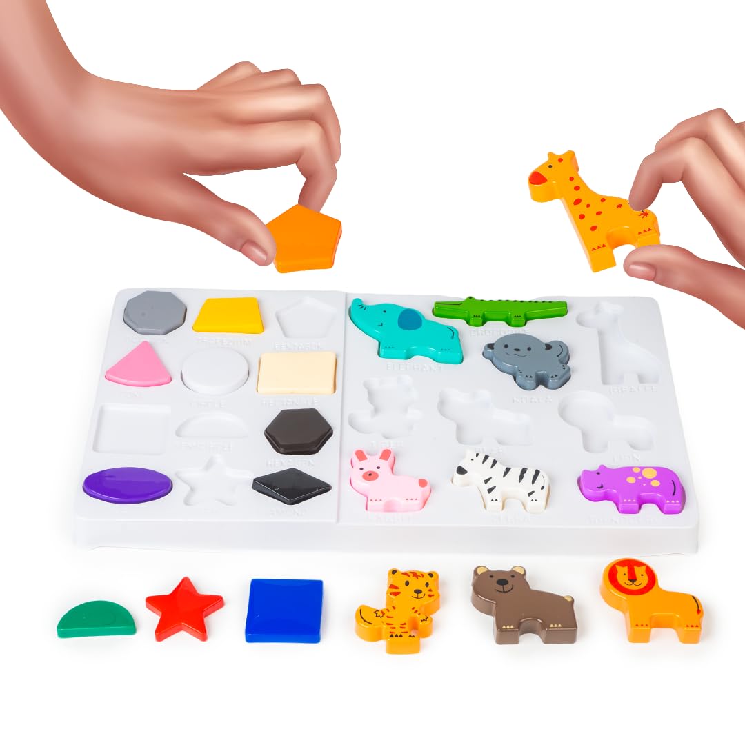 Shape Safari 2 in 1 Learning Puzzle