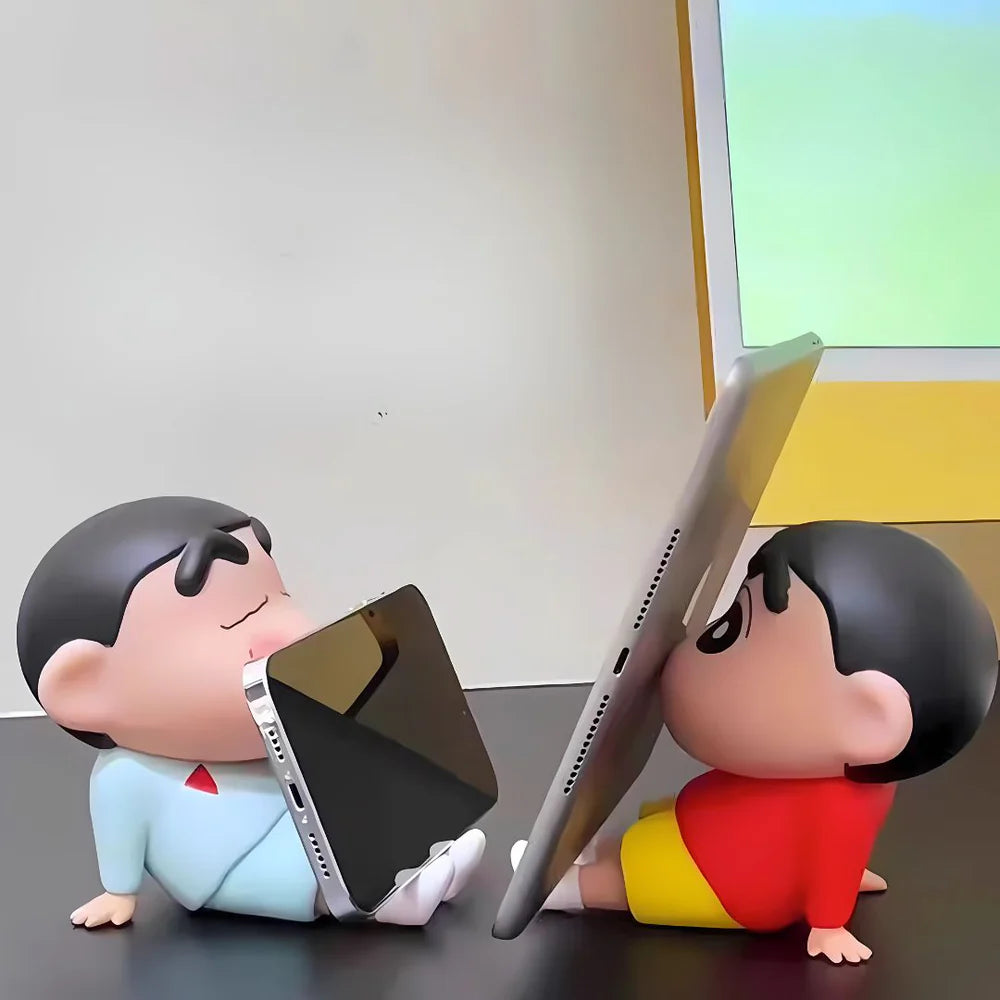 ShinChan Mobile Holder | Sitting Figure Mobile Stand-Any 1