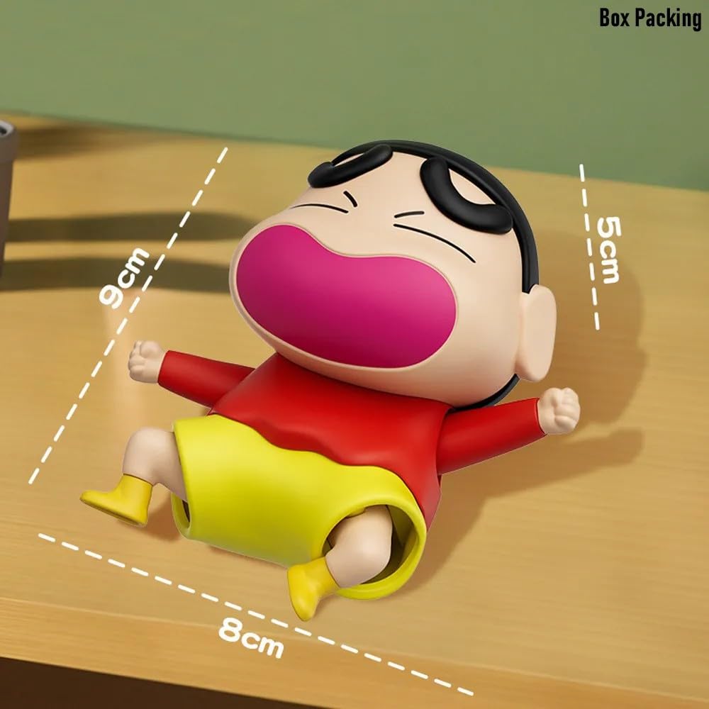 Shinchan Moveable Action Figure, Collectible Anime Character Toy, Crying Expression-Any 1