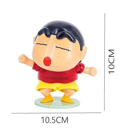 Shinchan Shaking Head Figure Toy, Collectible Anime Character Toy -Any 1