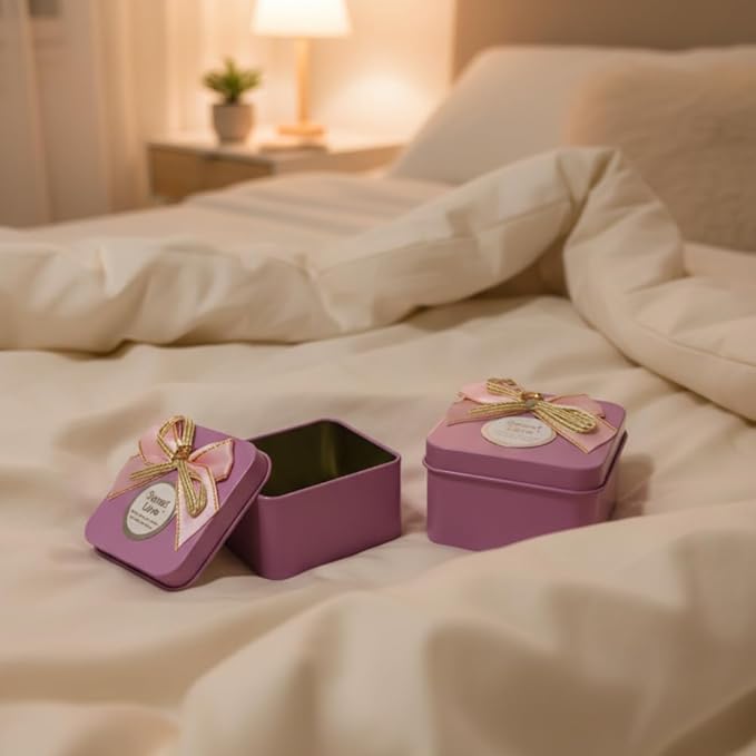 Small Square Metal Tin Box- Any 1