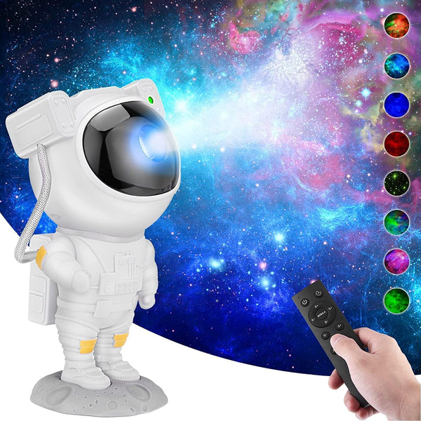 Space Astronaut Galaxy Projector Night Light-with Remote Control Timer 360? Adjustable