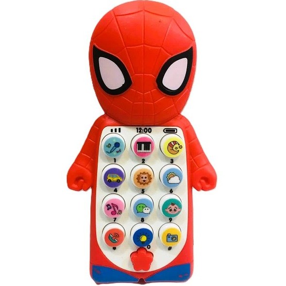 Spider-Man Kids Musical Toy Mobile Phone