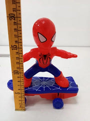 Pull out Spider Man Skating Sound Toy - Big 1 piece