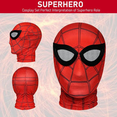 Spiderman Mask with Blinking Eyes (Manual jaw operation)