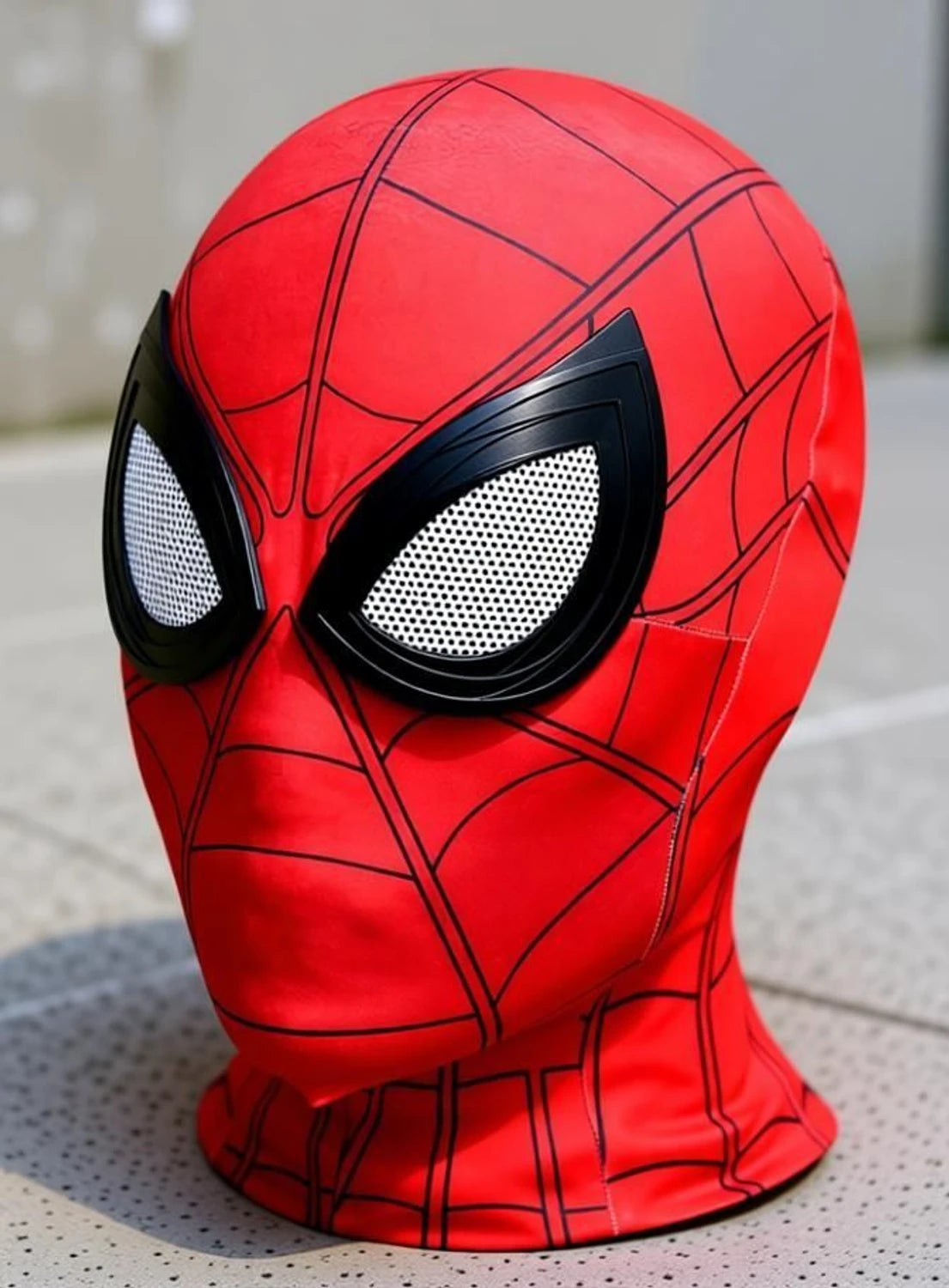 Spiderman Mask with Blinking Eyes (Manual jaw operation)