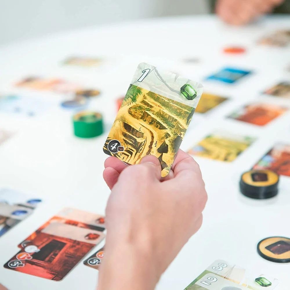 Strategy Card Game of Gem Trading & Development