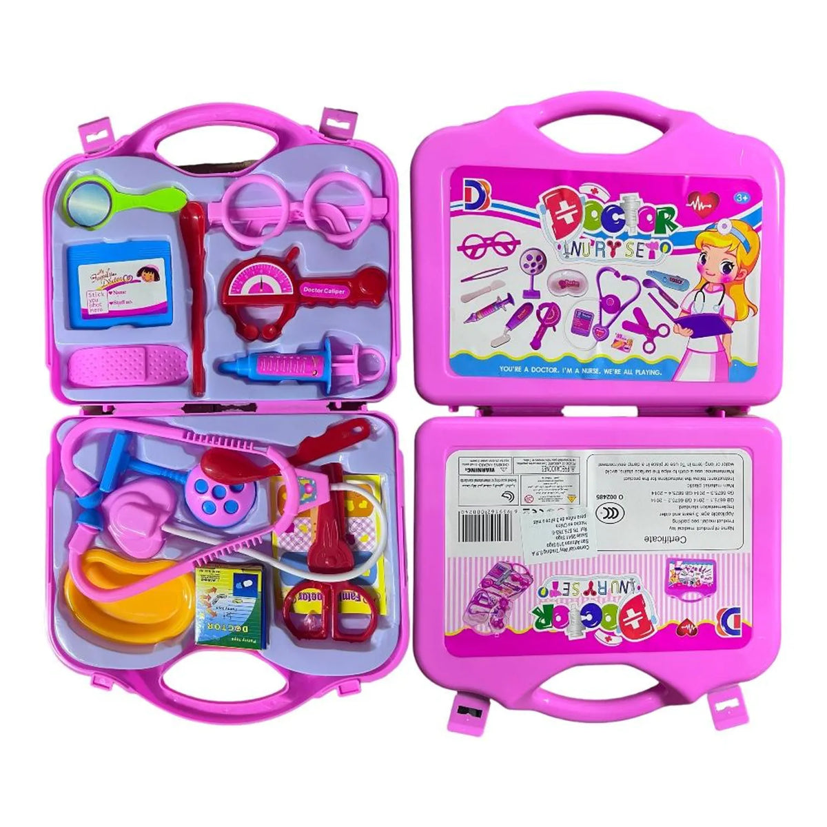 Suitcase Doctor set Small - pretend play Doctor Role play set