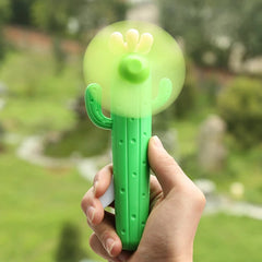 Summer Cactus Hand Fan- Manual- Any 1